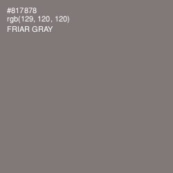 #817878 - Friar Gray Color Image